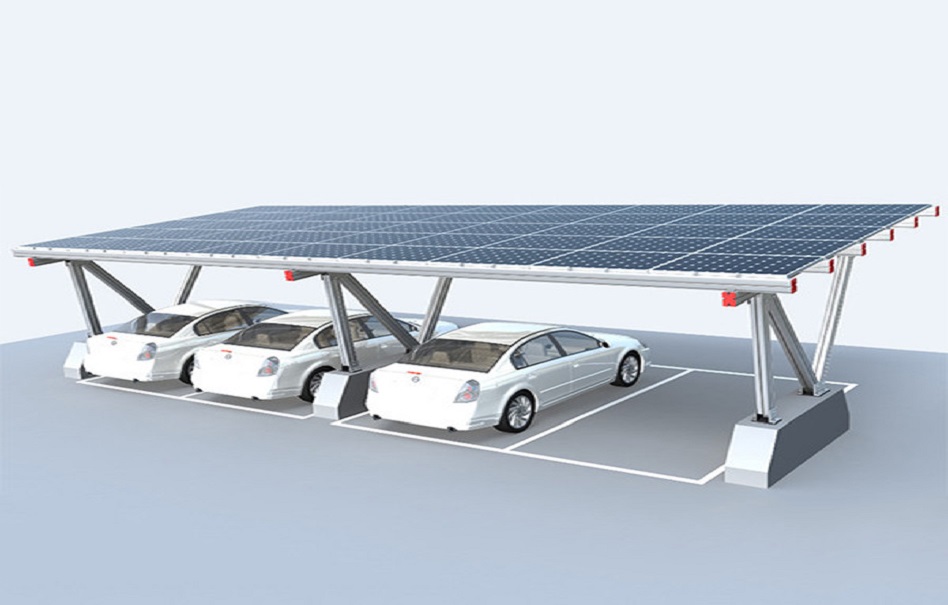 Car Parking Solar Shade By Green Flag Tents