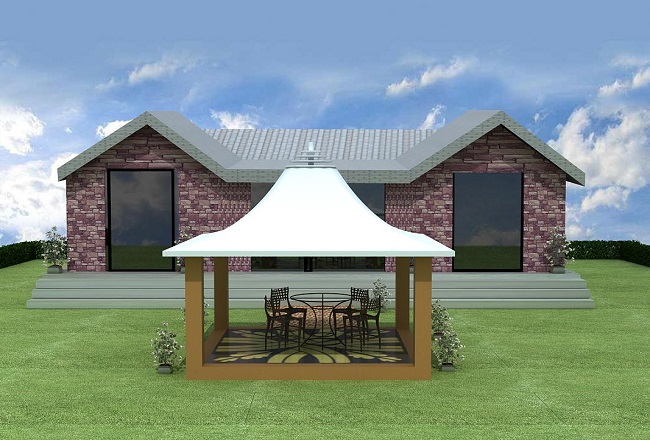 Gazebo Tensile Structure By Green -Flag -tents