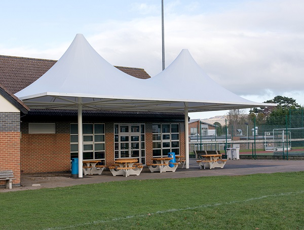 Tensile Fabric Canopy By green Flag Tents